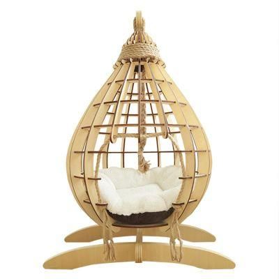 Wholesale Assembled Wooden Cat Basket Pet Products