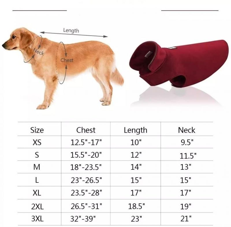 Hot Sale Designer Sportswear Heated Blank Pet Clothes Dog Training Coat