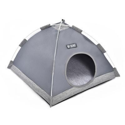 Oxford Cooling Pet Teepee Cat Dog Tent Bed