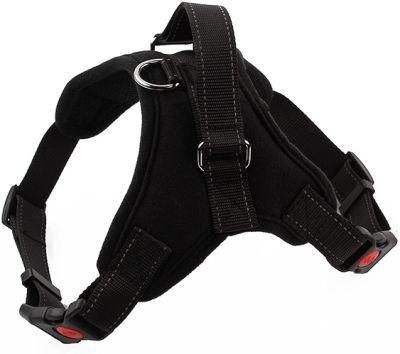 Reflective Adjustable Custom Nylon Dog Harness with Handle for Dog Training or Walking