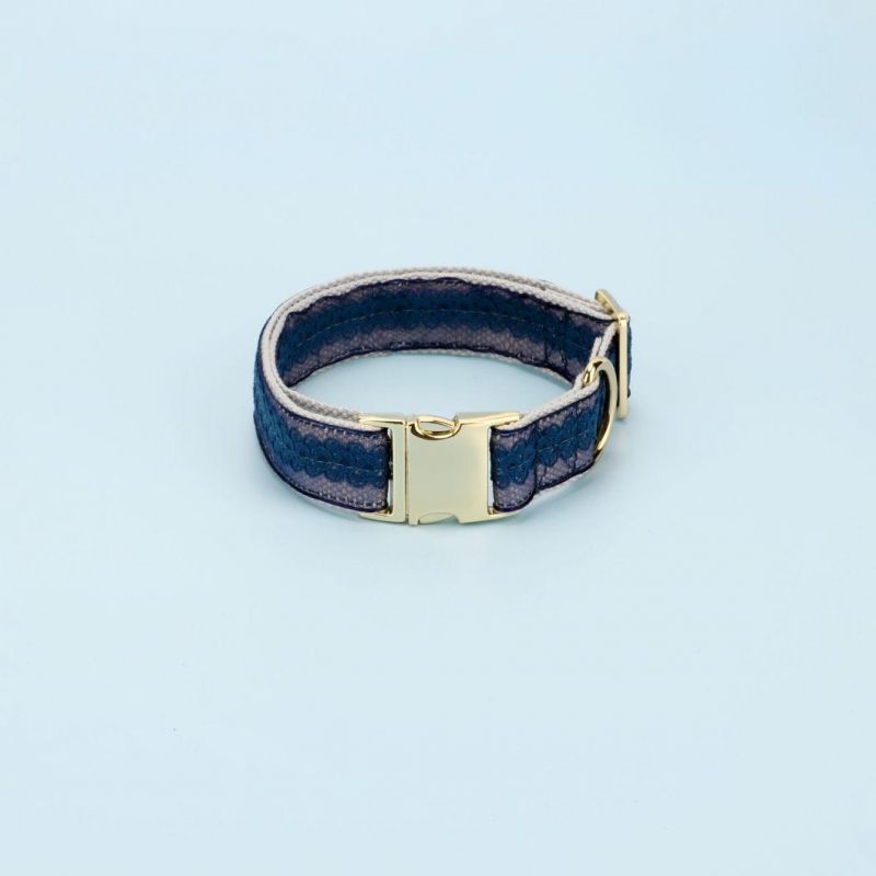 Cotton Webbing with Lace Decoration Custom Dog Collar