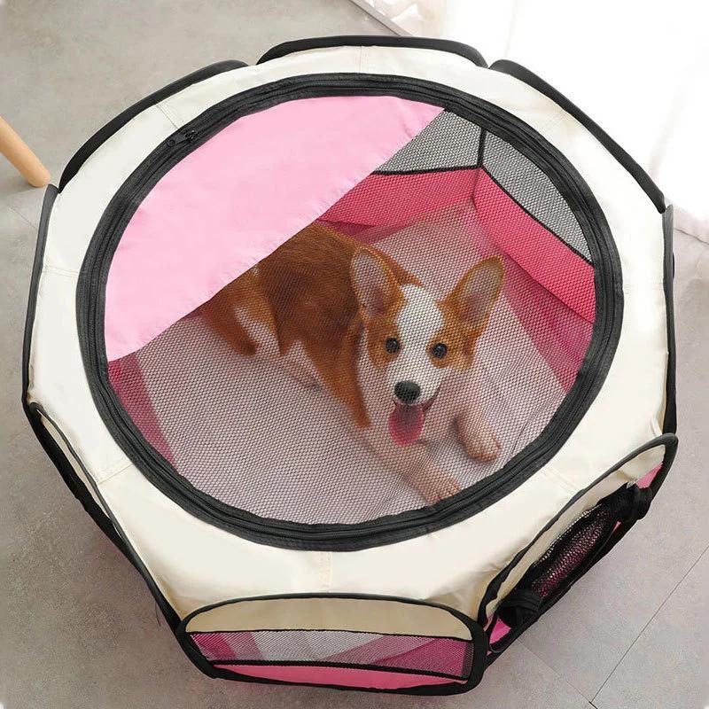 Waterproof Octagon Pet Fence Room Suitable for Delivery Rooms for Dogs and Cats