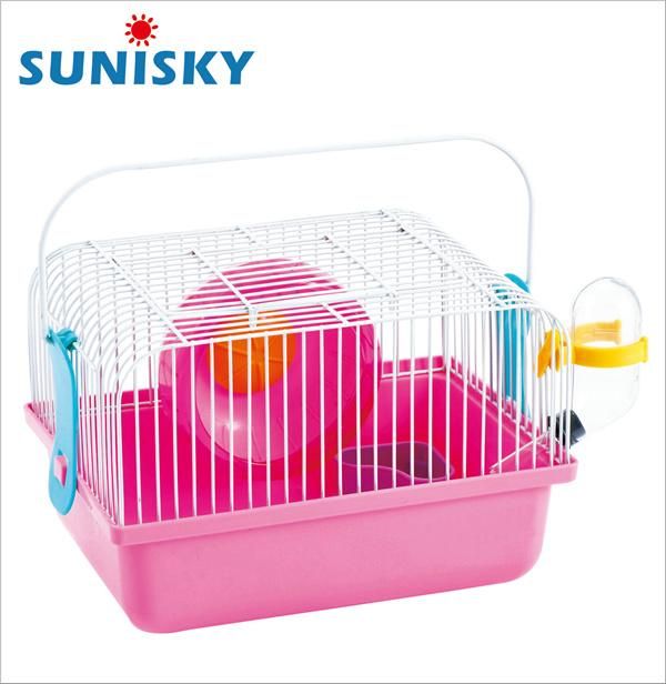 Standard Hamster Cage with Divider Panel