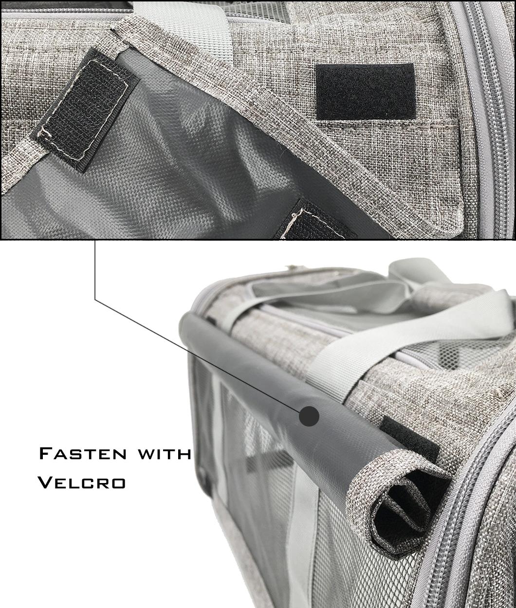 High Quality Large Space Portable Breathable Outdoor Travel Bag Pet Carrier