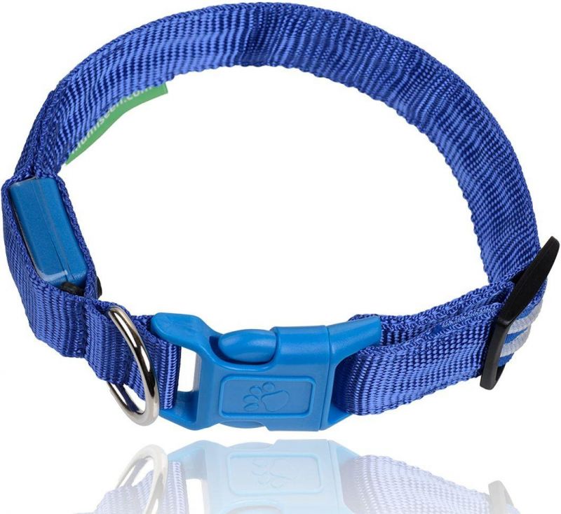 Easy-to-Use Clips LED Dog Collar