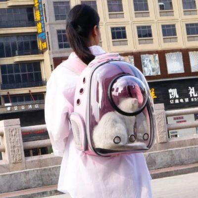 High Quality Transparent Bubble Recycled Outdoor Travel Space Capsule Astronaut Breathable Dog Cat Pet Carrier Backpack
