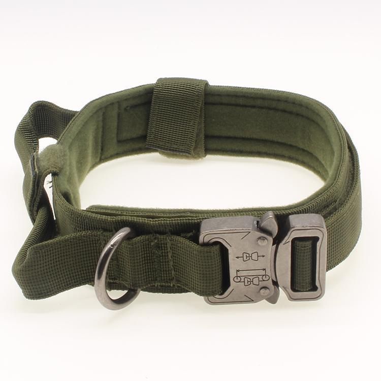 OEM/ODM Tactical Dog Collar and Leash Waterproof Strong Training Heavy Duty Durable Pet Collar and Lead