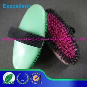 Plastic Horse Body Brush for Saddlery