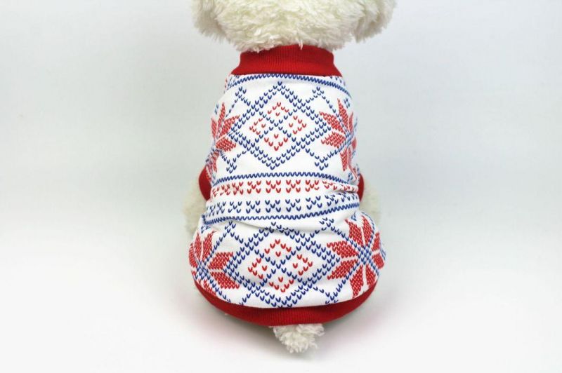 Factory Direct Sales Spring Autumn Cotton Dog Clothes Comfortable Full Print Pet Clothing Wholesale