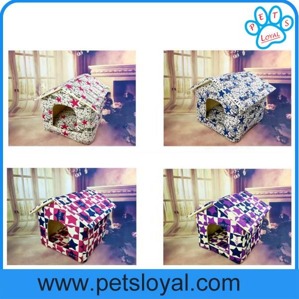 2016 Pet Supply Accessories Canvas Pet Bed Puppy Dog House