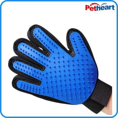 Factory Hot Sale True Touch Five Finger Pet Grooming Glove