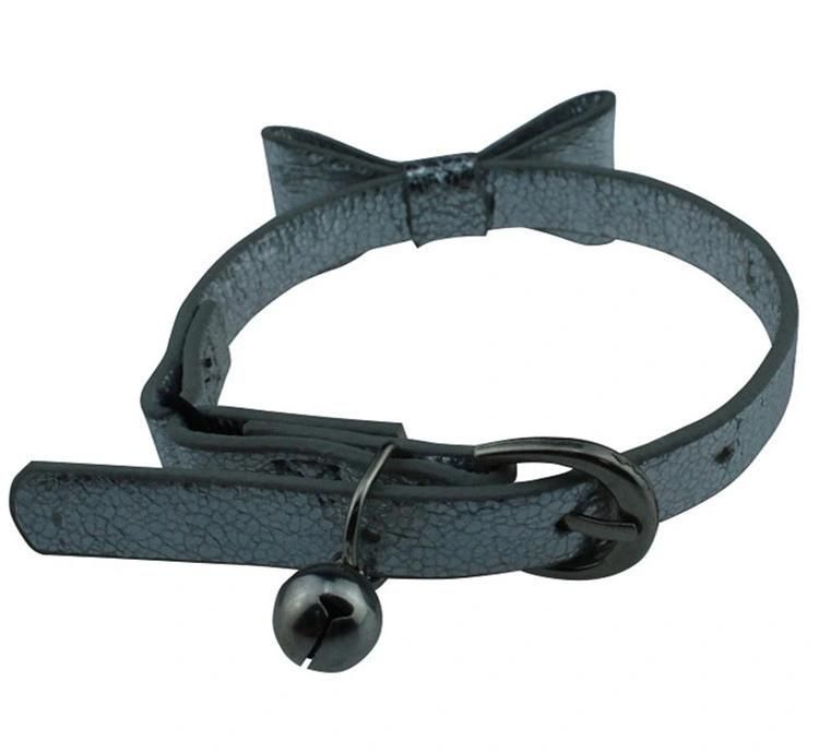 Quick Release safety Buckle Cute Pet Cat Collar with Bowknot