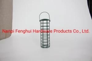 Whole Sale out Door Automatic Plastic and Wire Mesh Wild Bird Feeder