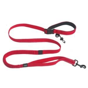 Amazon Top Seller Strong Double Dog Collar Leash Training Leash Running with Strong Handle