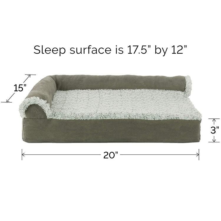 Luxury Removable Pet Sofa Bed Memory Foam Pet Dog Beds