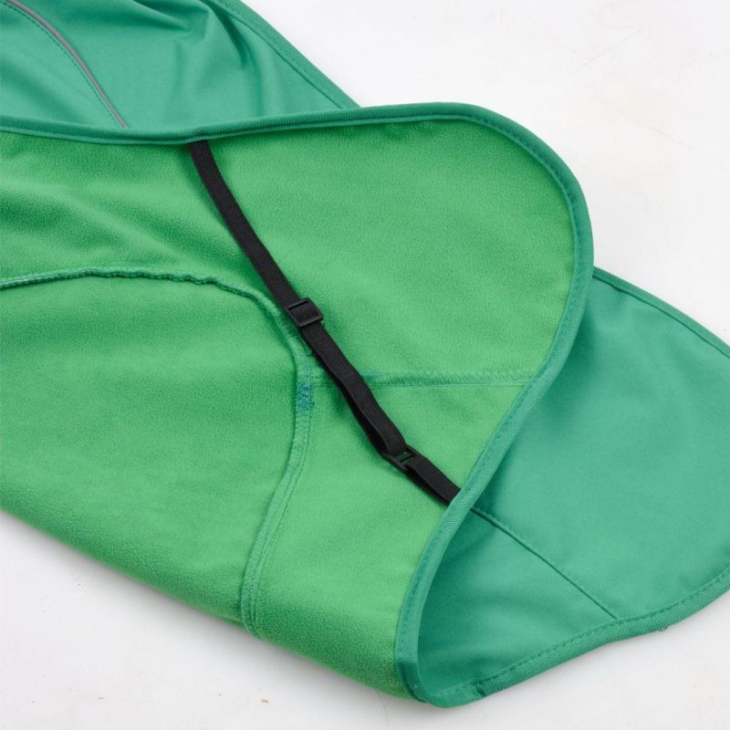 Waterproof PU Jacket Pet Apparel Pet Raincoat for Hiking Pet Product Three Colors