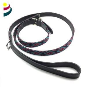 Cowhide Leather Leashes and Collar for Dog Useage