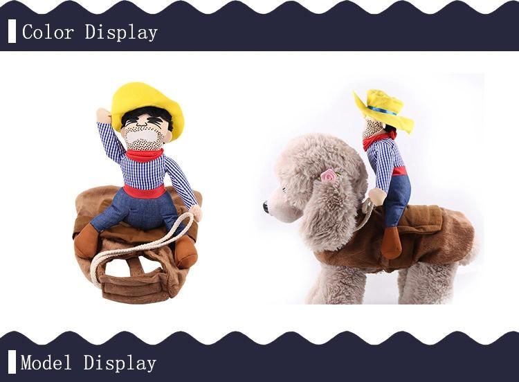 Halloween Costumes Cute Funny Riding Outfit Pet Dog Cat Clothes, Pet Clothes Display