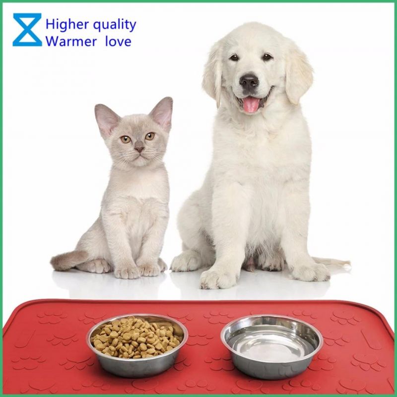 China Factory Hot-Selling High Quality 100% Silicone Pet Feeding Mats for Dog Cats with Eco-Friendly Materials