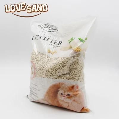 Fast Clumping Colorful Plant Tofu Cat Sand Pet Product