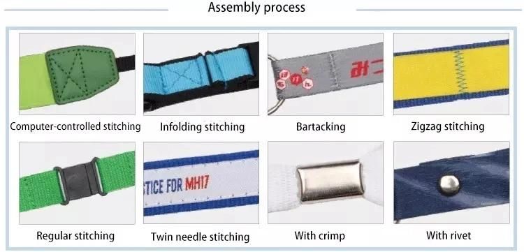 Screen Printing OEM Logo Nylon/Polyester Card Neck Lanyard