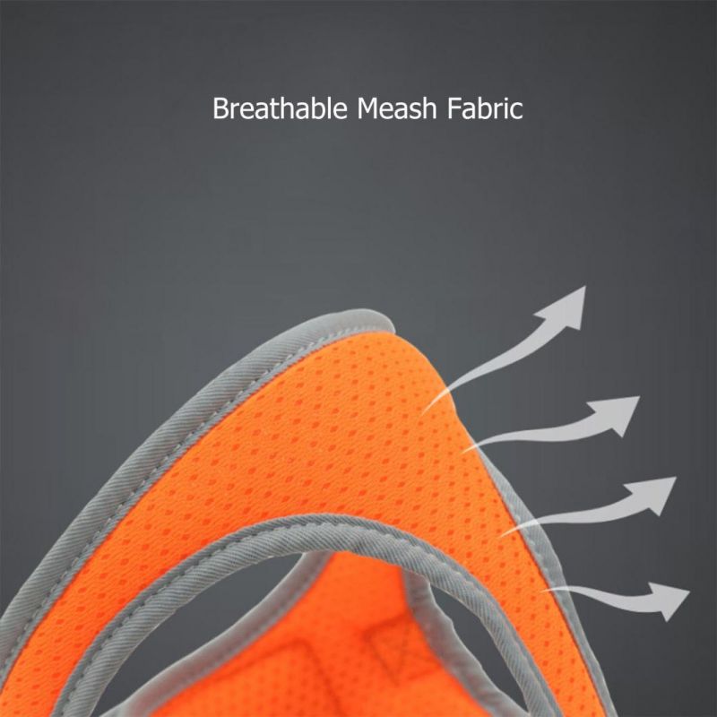 No Choke Mesh Dog Harness with Safe Night Walking Reflective Tape