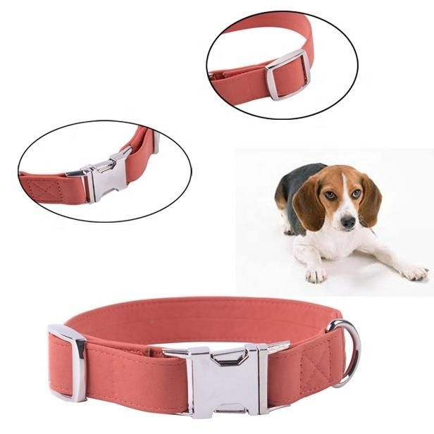 Pet Accessories Leather Dog Collar PU Leather Collar for Dog Cheap Leather Dog Collar