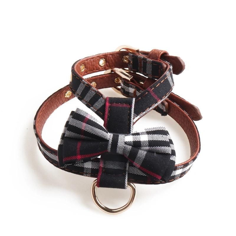 2022 Cat Dog Mesh Harness Vest Walking Lead Leash for Puppy Dogs Harness Set for Small Medium Pet