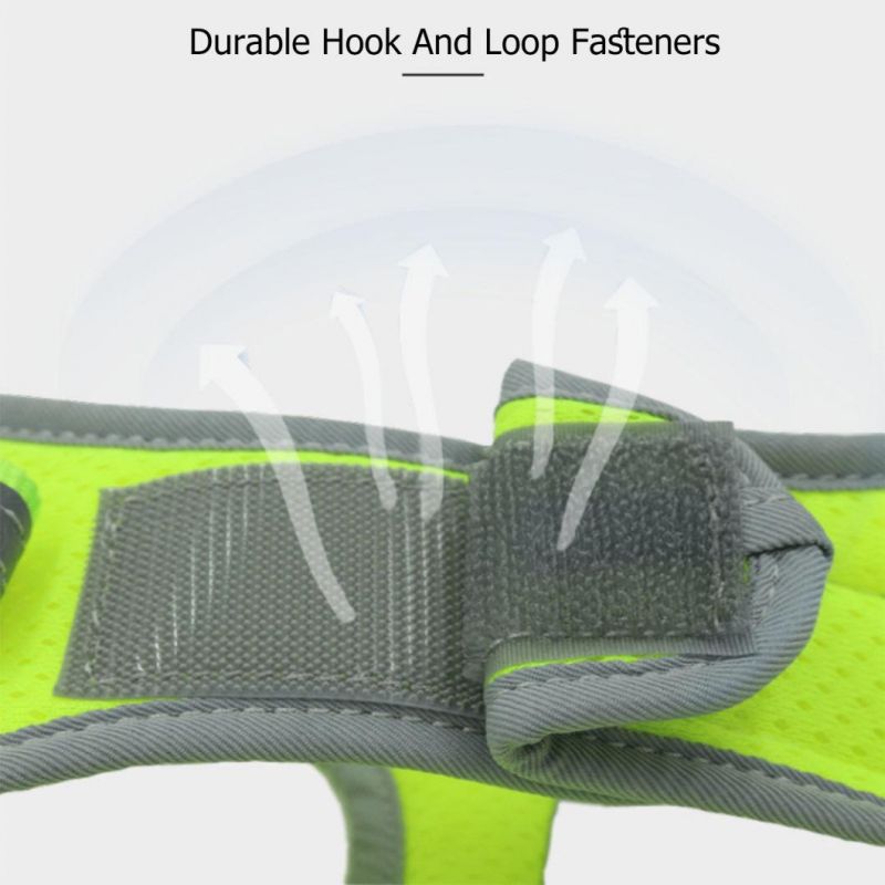 Iridescent Pet Harness Breathable Mesh Dog Harness Vest