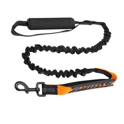 Elastic Pet Leash with Double Handles Dog Leash