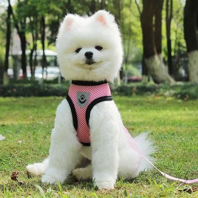 Summer Breathable Mesh Fabric Dog Harness