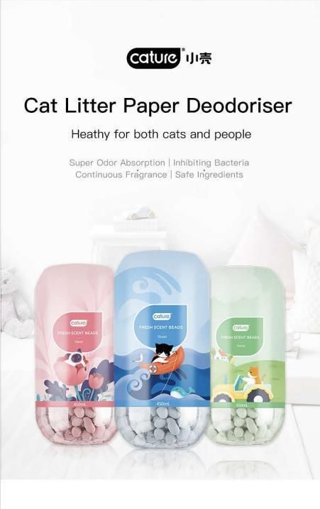 Cat Litter Deodorant Fresh Beads Make Your Cat Box Free of Odor