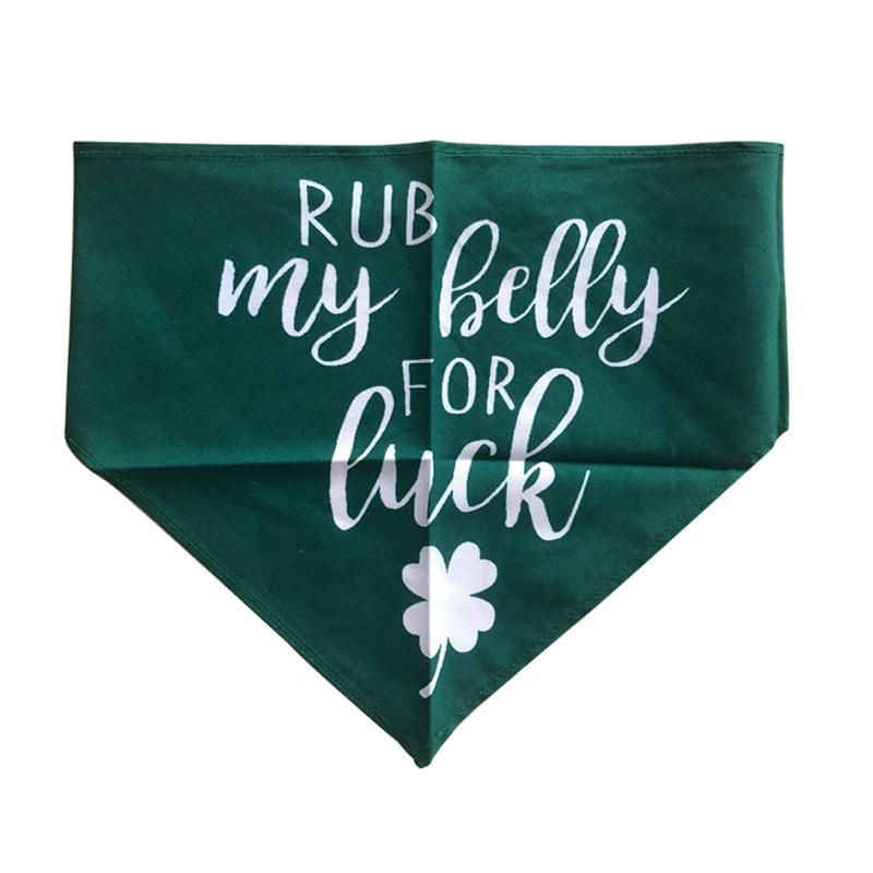 Print Durable Logo Custom Pattern Saliva Towel Dog Bandana