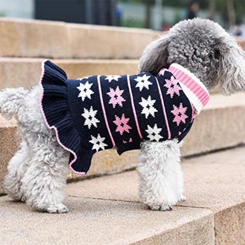 Dog Sweater Pullover Knitted Sweater Dog Clothes