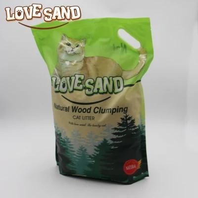 Py-Pets Supply High-Tech Clumping Pet Product Wood Clumping Cat Litter