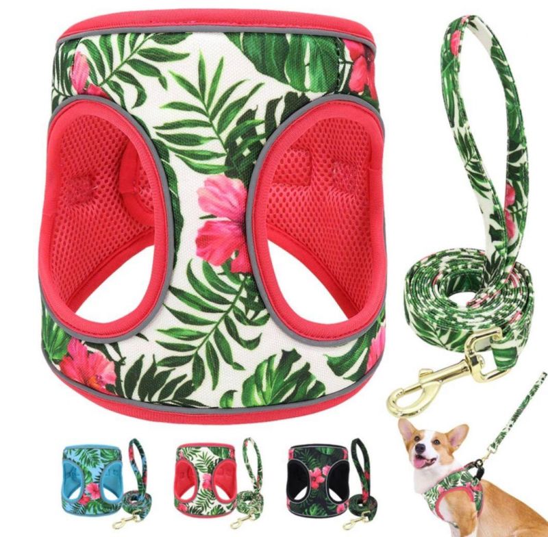 2022 New Arrival Luxury Dog Harness Adjustable Dog Harness Step in Dog Harness