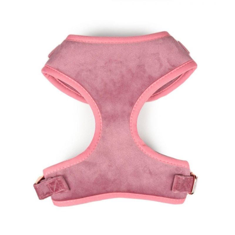 2021 New Release Printing Neoprene Material Pet Dog Velvet Harness