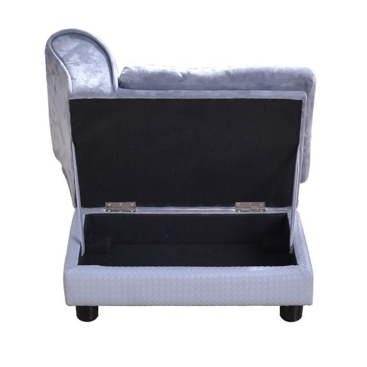 Wholesale Luxury Pet Dog Bed with Wooden Frame