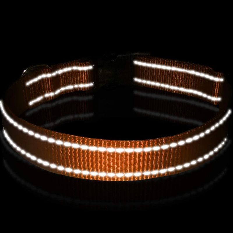 Reflective Quick Release Dog Collar with Multiple Colors