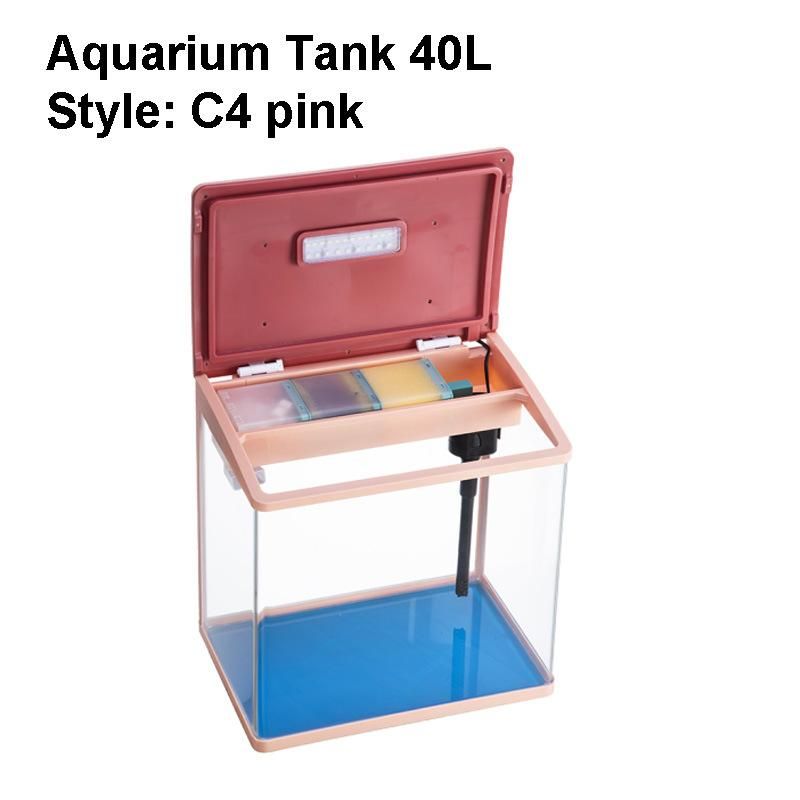 10-Gallon Aquarium Tank Kit with Power Filter and Light