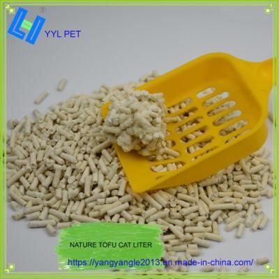 Hard Clump Tofu Cat Litter with Flushable