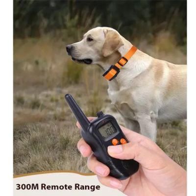 Wholesale High Quality High Efficiency Electric Rechargeable Remote Control Dog Training Collar with LCD Display/Dog Toy