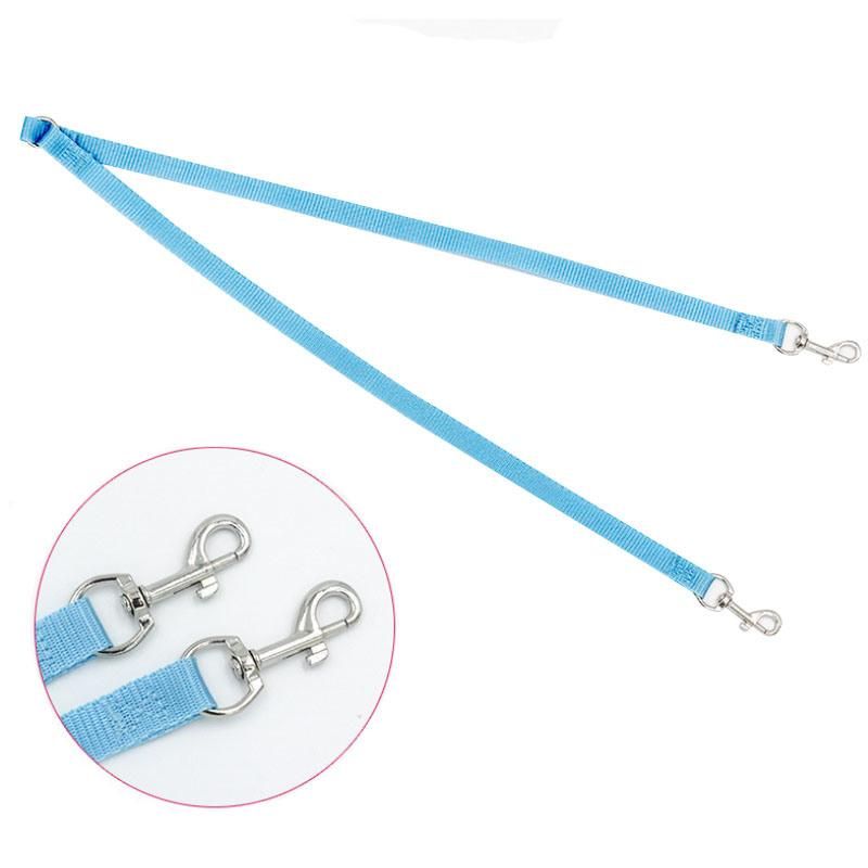 Hot Sales Two Dogs Leash Coupler Double Twin Lead Walking Pet Leash