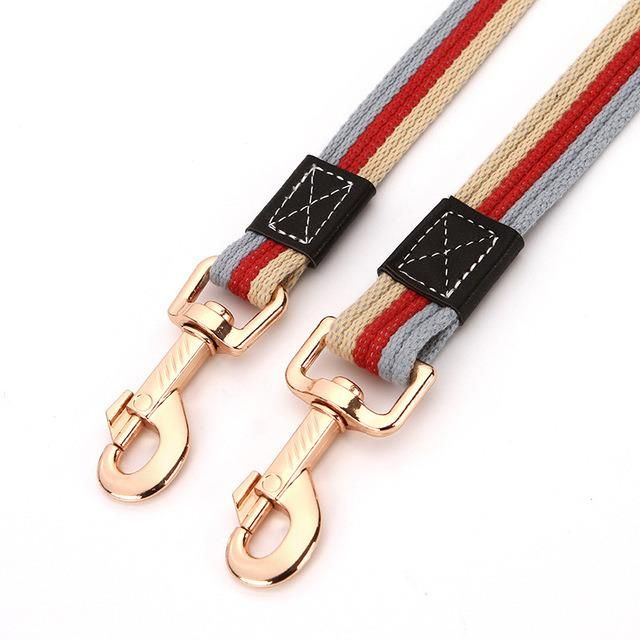 Soft Comfortable Cotton Weave Dog Collar Leash