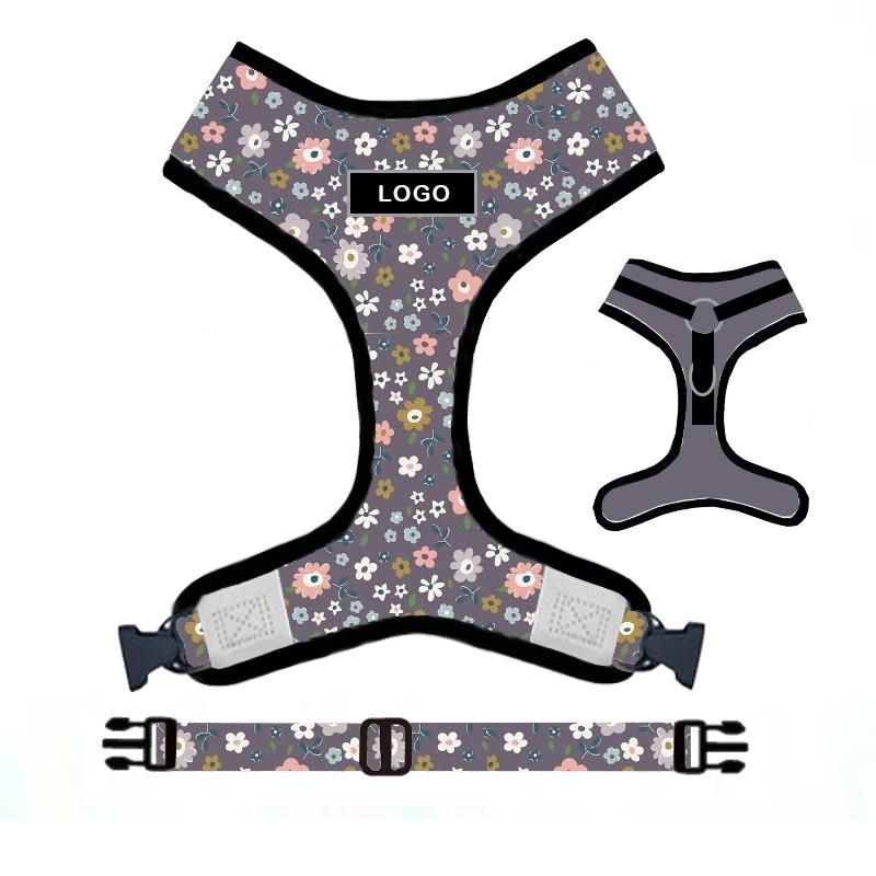 Pet Supplies Dog Harness Wholesale Ins Hot Sale Collar Breathable Mesh for Dogs Walk Dog Custom/Colored