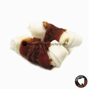 2.5&quot; Nutrition Duck Wrap Rawhide Bones Dental Chew Dog Treats