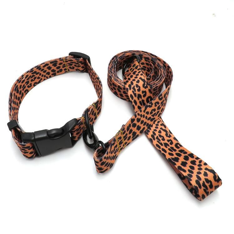 Amazon Hot Sale Products Adjustable Luxury Dog Collar and Leash Set Small Designer Dog Collar Leash