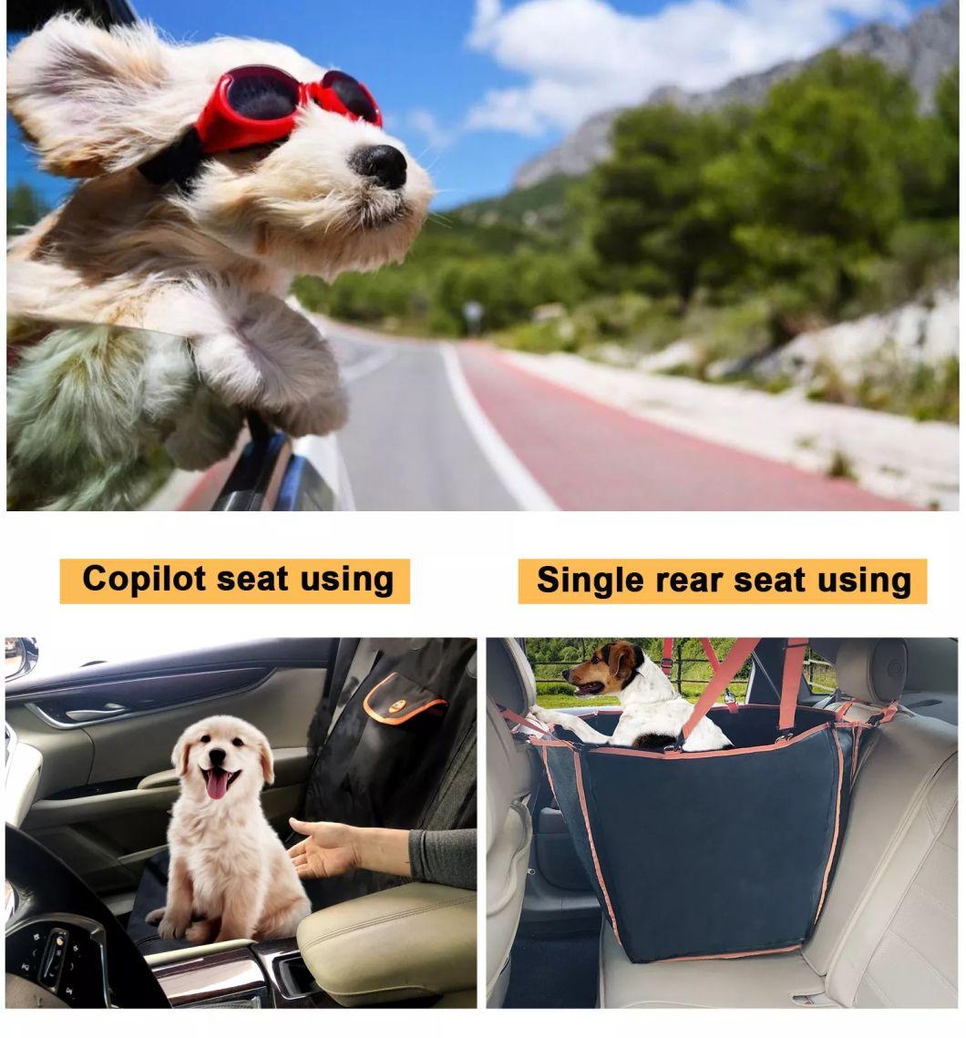 Oxford Cloth Waterproof Pet Dog Car Mat Carrier Dog Car Seat Covers