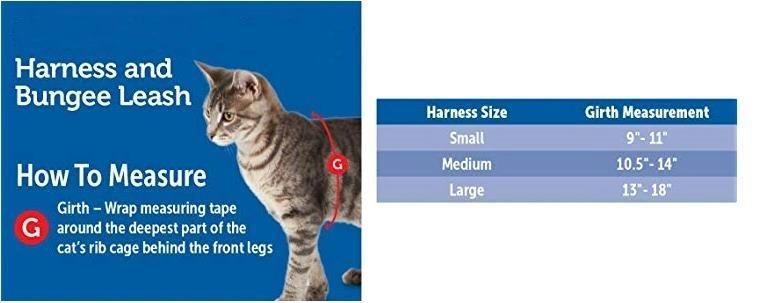 Patented Design Cats Leashes No-Pulling Cat Collars Best Cat Supplies