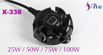 Aquarium Heater 25W Mini Round Fishing Heater for Tanks 50-100L